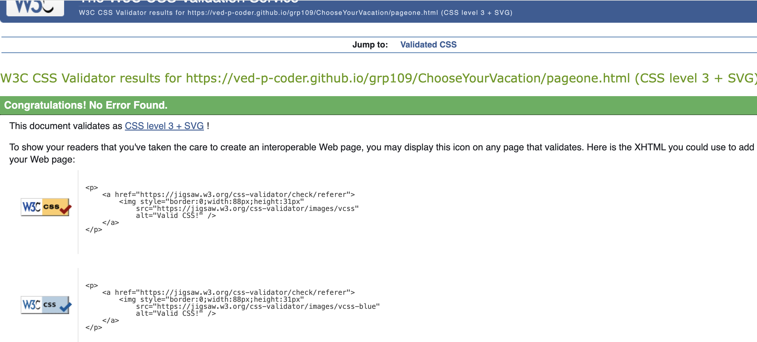 CSS Page 1