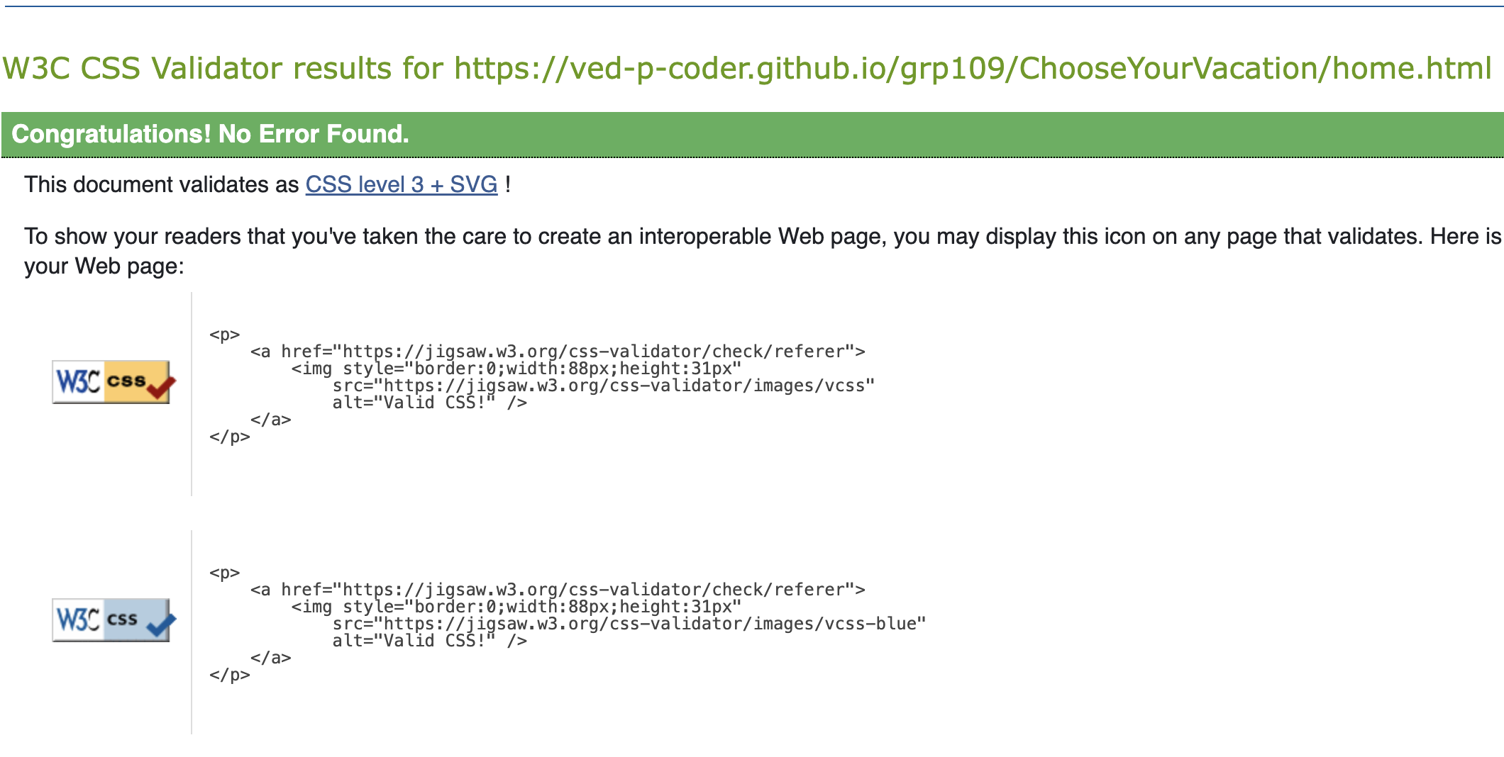 CSS page 1